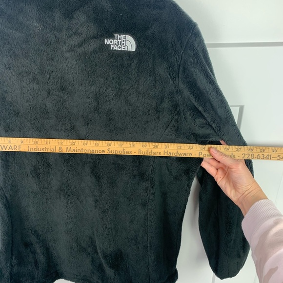 The North Face Womens Osito Fleece Jacket XL Black Full-Zip Plush Fur Cozy - Picture 7 of 7